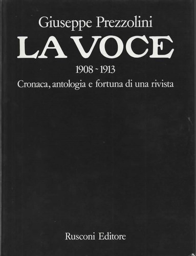 Libro prezzolini voce - libro, la