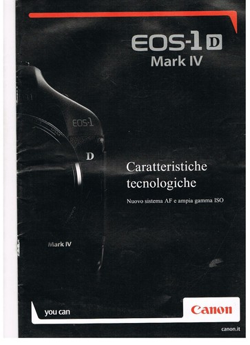 Brochure depliant canon - brochure,