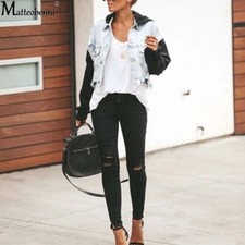 Giacca jeans donna in denim