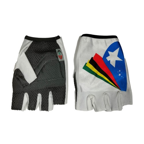 Guanti ciclismo bianco - guanti,