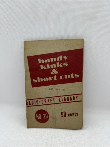 Radio repair handy - handy, &