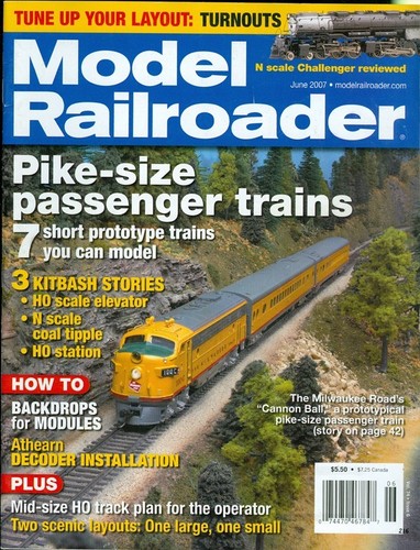 2007 model railroader - 2007,