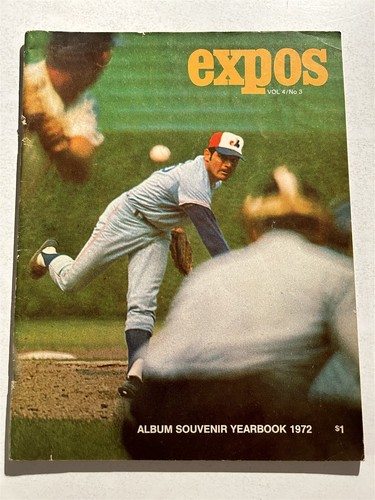 1972 montreal expos annuario - 1972,