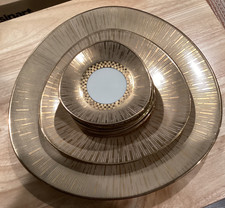 Winterling Marktleuthen Baviera, Germania. Set di 8 piatti da portata. 1970+ Elegante!