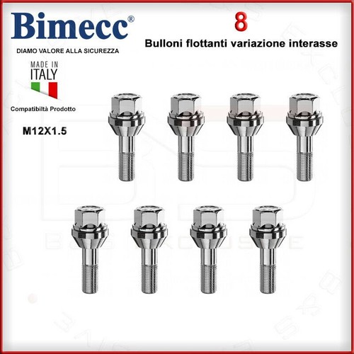 Kit bulloni flottanti - bulloni,