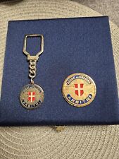 ASSOCIAZIONE ITALIANA ARBITRI  MDEAGLIA D'argento Durato Portachiavi D'argento.