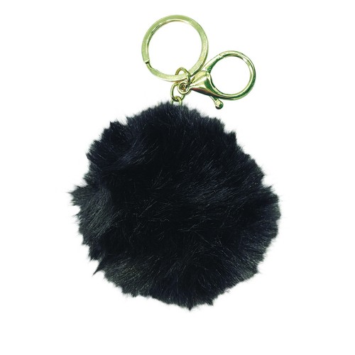 Portachiavi con pompon - portachiavi,