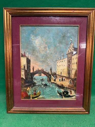 Quadro dipinto olio di - ad,