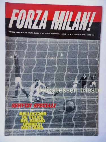 Forza milan rivista tifosi - forza, !