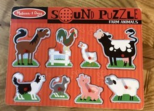 Melissa doug puzzle suono - &,
