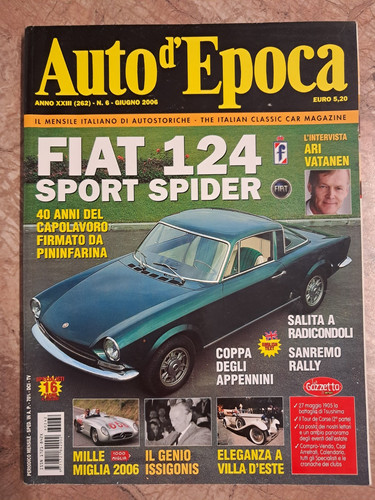 Rivista auto epoca n - auto, n.6