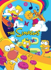 Piccolo poster A6 I Simpson