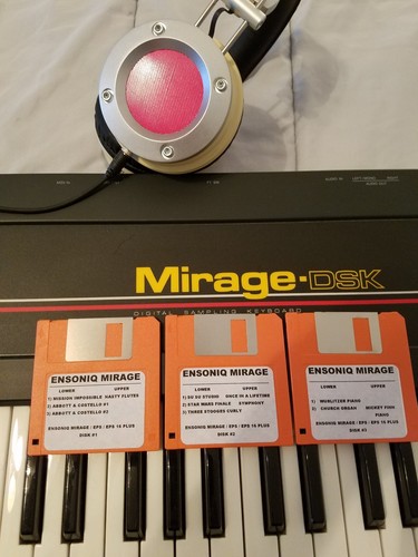 Ensoniq mirage nuovo set - ensoniq,