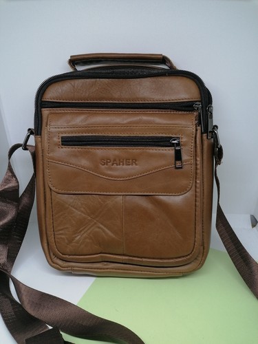 Spaher borsa tracolla pelle - borsa,