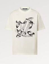 Louis Vuitton Men's T-shirt White & Bird, Size L