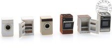 Artitec 387.507 set di elettrodomestici: cucina, frigorifero, lavatrice.. in sca