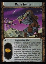 Missile Spotter (CE) - Commander's Edition - Battletech CCG