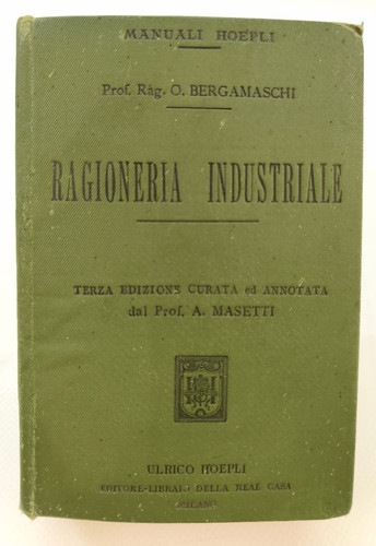Ragioneria industriale - ragioneria, o