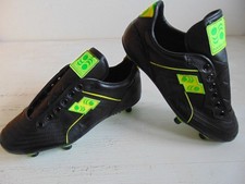 Vintage 80 90 PANTOFOLA D'ORO 39 Diablo Shoes Scarpe Calcio Soccer Football 8 6