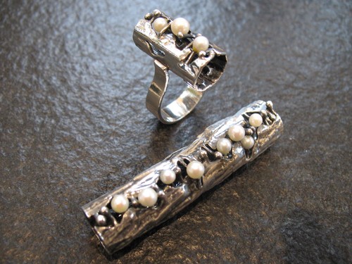 Ciondolo anello argento - ciondolo,
