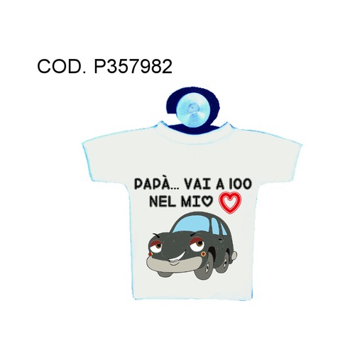 Mini shirt con ventosa auto - mini, t-shirt