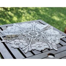 CENTRO REALIZZATO A MANO AD UNCINETTO diam. 59m