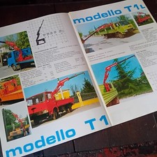 DALLA BONA GRU IDRAULICHE AUTOCARRI BRESCIA Brochure originale 1984