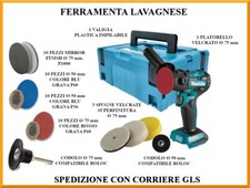 Kit levigatrice 80 mm per