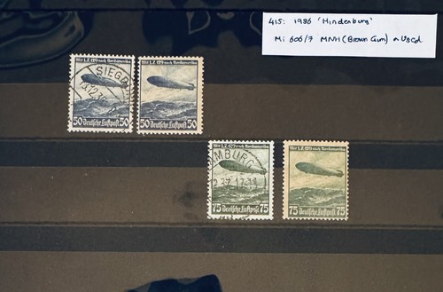 Germania 1936 hindenberg mi - germania,
