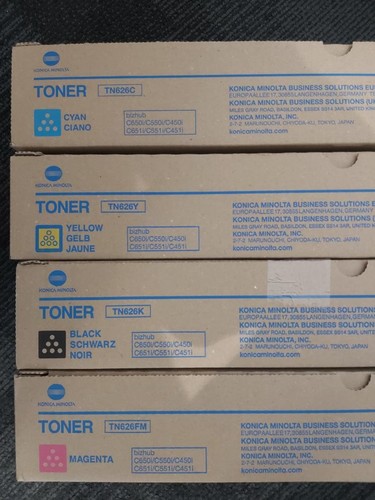 Set toner konica minolta - set,