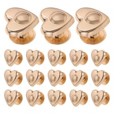  20 Pezzi Rivetti in Metallo per Portafogli: Rivetti a Vite per Borse a Forma di Cuore con