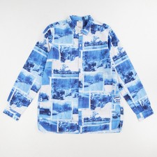 Camicia uomo Visvim blu laghi