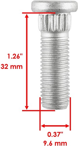Perno mozzo can - -am, m10