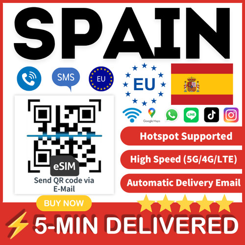 Esim spagna 100gb - spagna,