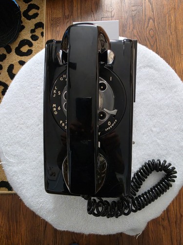 Telefono parete rotante - parete,
