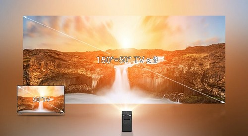 Mini proiettore 1080p per - 4k,