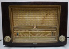 Philips BX430A Radio a valvole in custodia in bachelite. Ben funzionante, anno: 1953