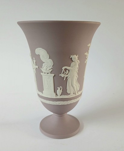 Vaso diaspro lilla wedgwood - vaso,