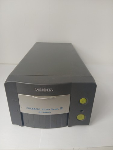 Minolta dimage scan dual - scan, iii