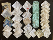 Lotto di 40+ cotone/lino