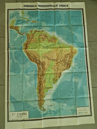 Carta geografica america - carta,