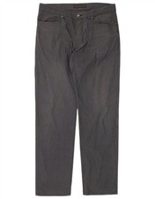 TRUSSARDI Pantalone Uomo Dritto Casual W36 L35 Grigio Cotone BT04