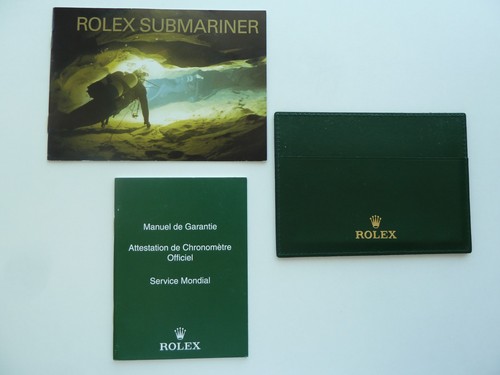 Rolex submariner libretto set - rolex,