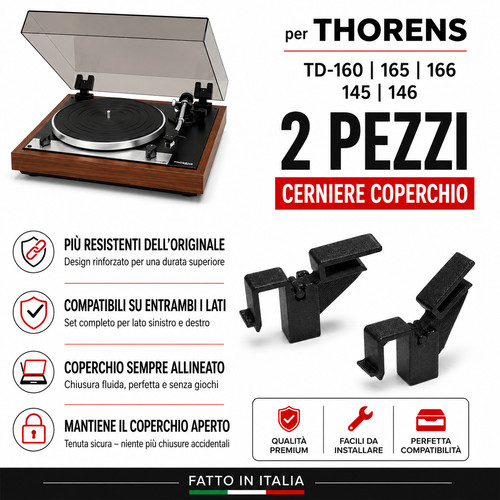 Cardini migliorati per thorens - migliorati,