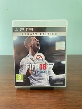 FIFA 18 LEGACY EDITION PLAYSTATION 3  PS3 ITA COMPLETO STEELBOOK RARO!