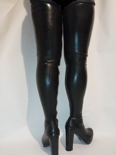 Stivali lattice crotch - in,
