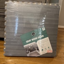 Tappetino ad incastro grigio