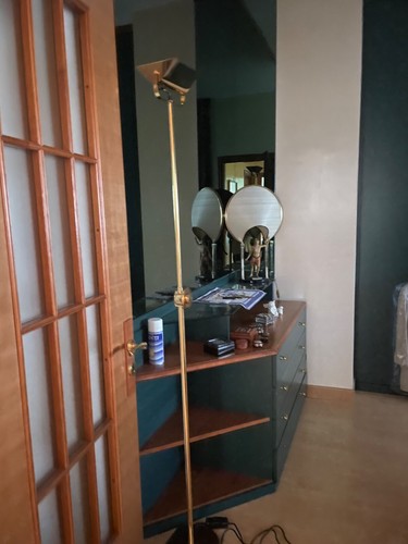 Piantana interno in ottone - piantana,