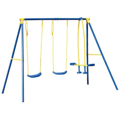 Altalena blu posti sedute - blu, +