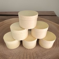 Scatola rotonda in cartone e